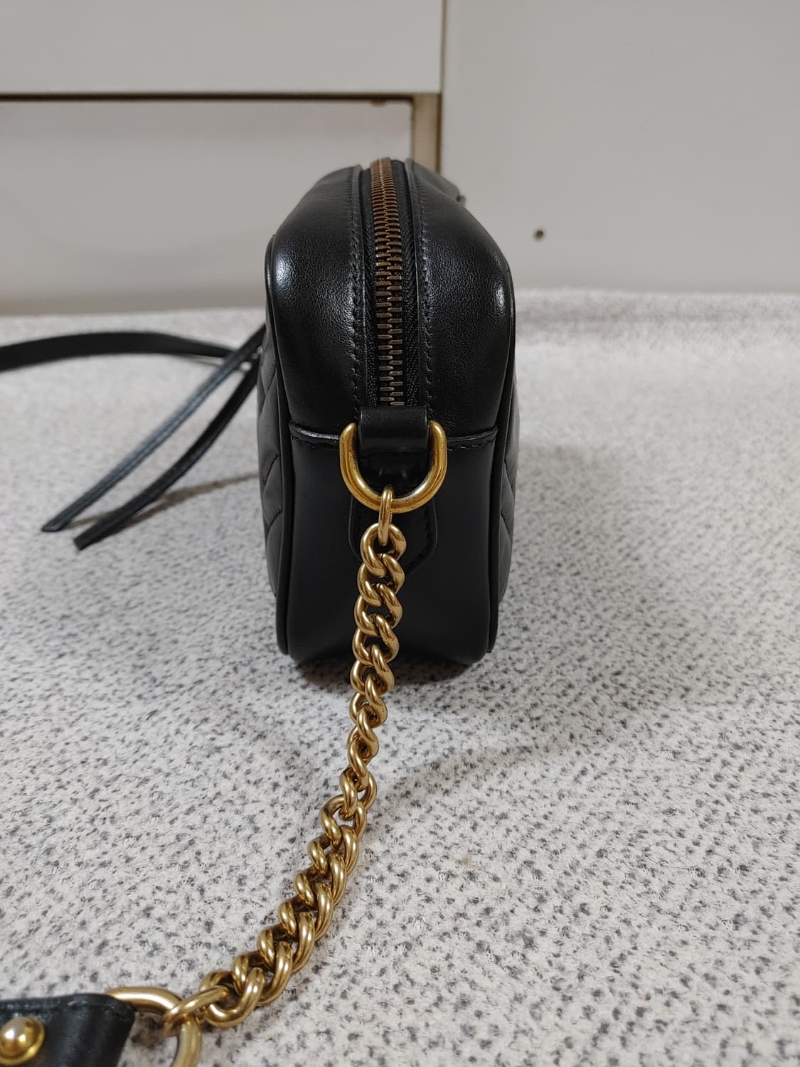 정품 구찌 GG 마몽 마몬트 마틀라세 미니 카메라백 크로스백 상품이미지3