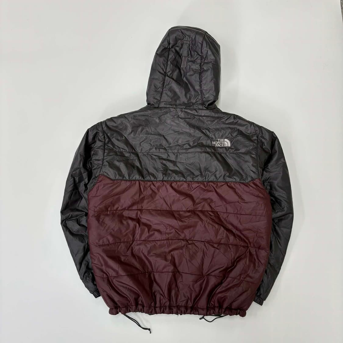 노스페이스 배색 경량 후드 패딩 자켓 점퍼(100) 상품이미지3