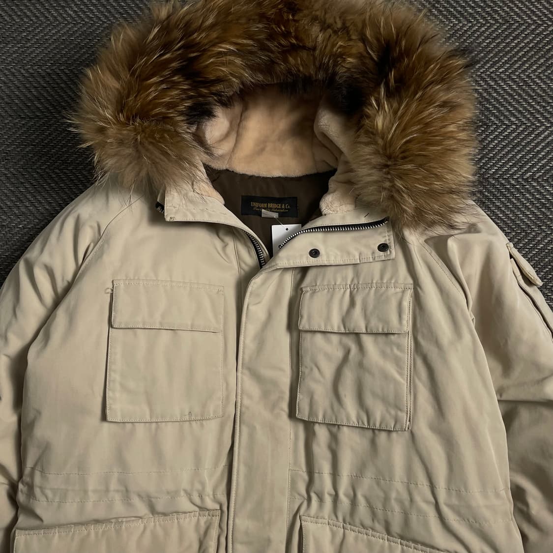 유니폼브릿지 라쿤 유틸리티 다운 파카o 4285 상품이미지4