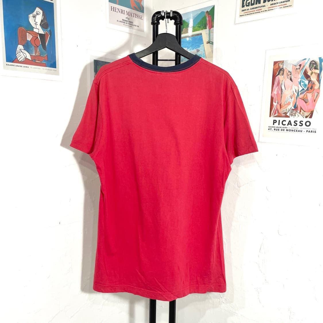 리복 올드스쿨 빅프린팅 반팔티 상품이미지2