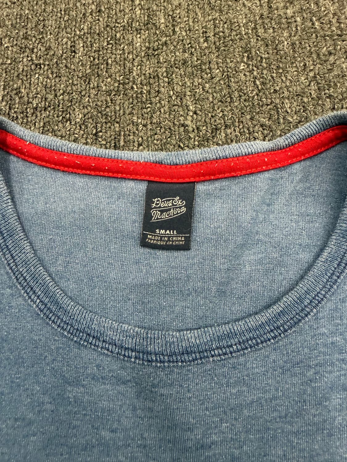 S) 데우스 엑스마키나 빈티지 프린팅 반팔 티셔츠 상품이미지2