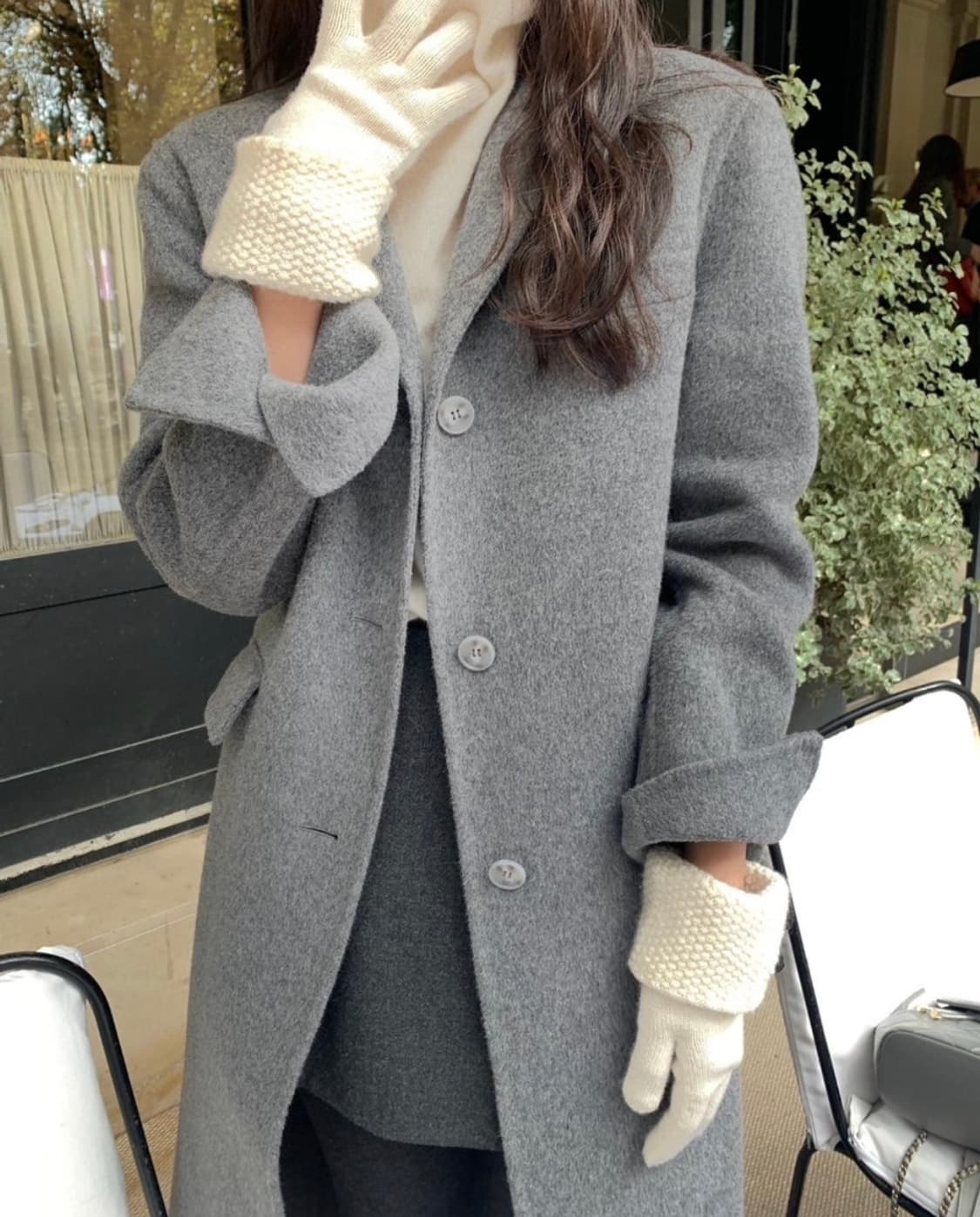 르플레인 아뜰리에 캐시미어 코트 상품이미지5