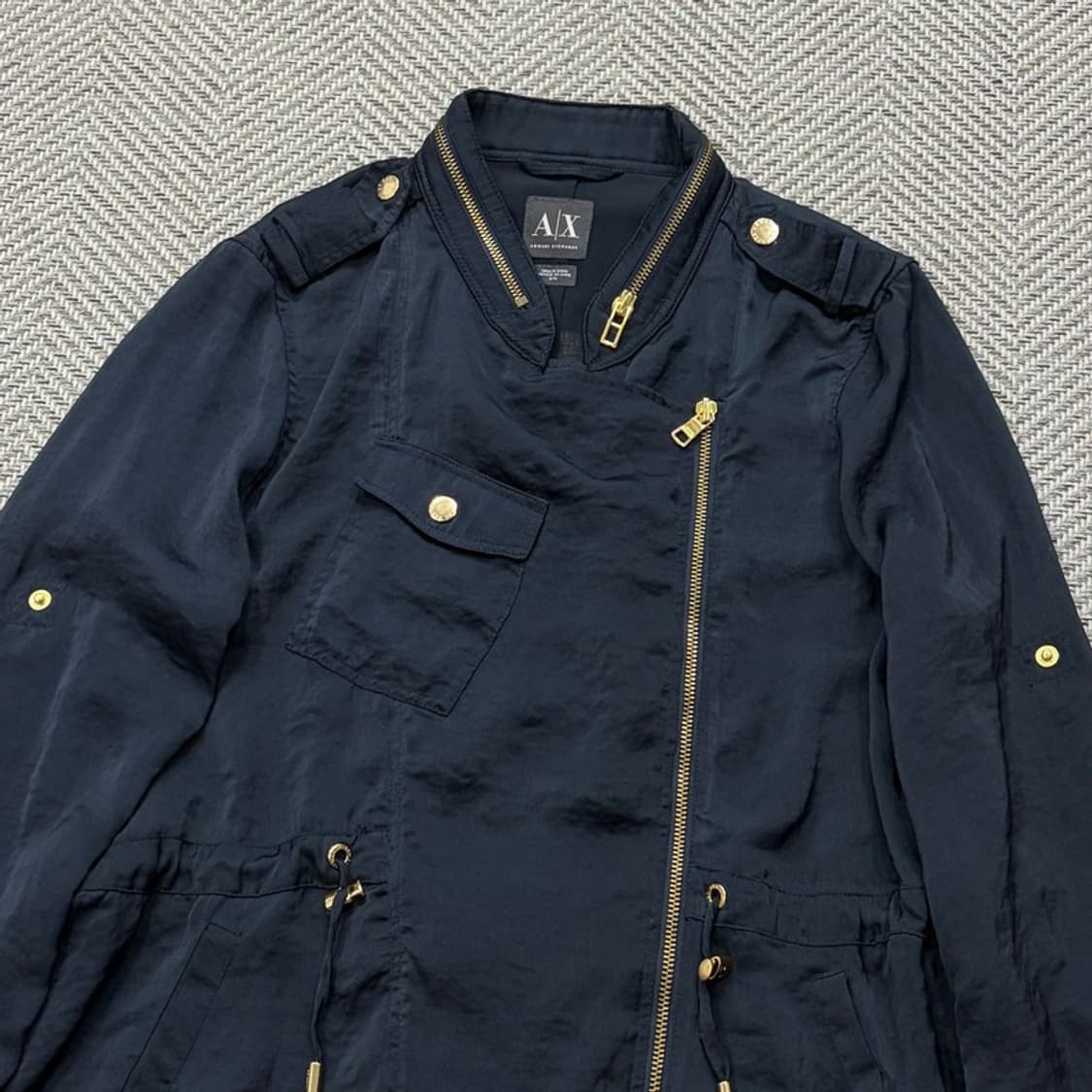 아르마니 익스체인지 사선 집업 자켓 v2224 상품이미지3