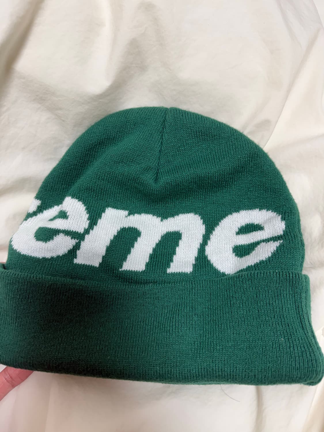 슈프림 빅로고 비니  상품이미지2