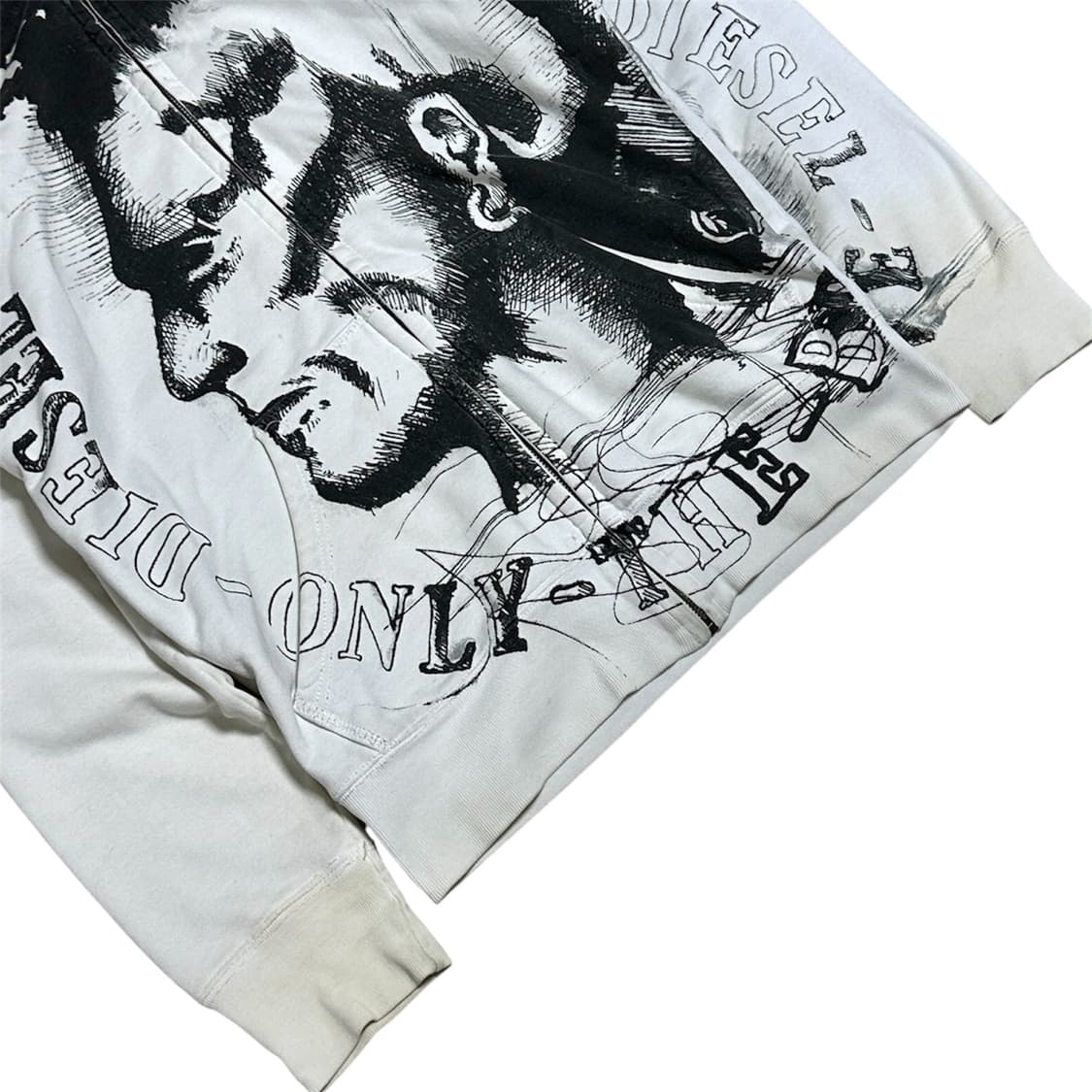 DIESEL Full print Zip Hoodie 상품이미지7