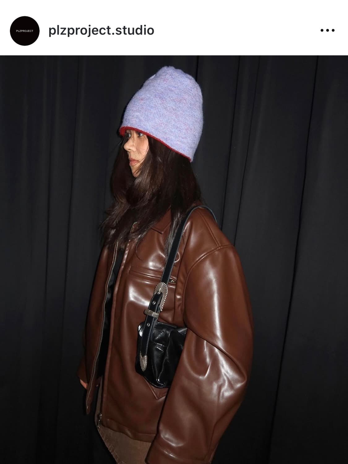 PLZPROJECT 플리즈프로젝트 스트라이프 비니 상품이미지3