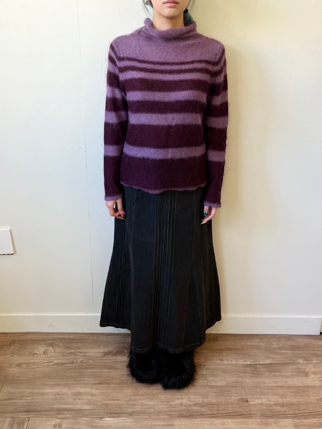 AMISTA 모헤어 터틀넥 상품이미지8