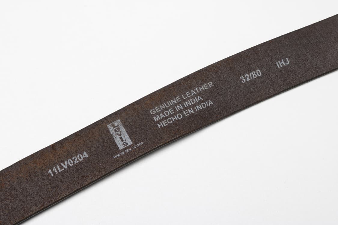 [30~32인치] 리바이스 소가죽 벨트 상품이미지4