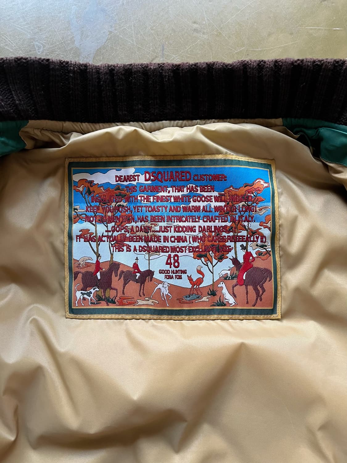 2000s DSQUARED2 Archive Bomber Padding 상품이미지7