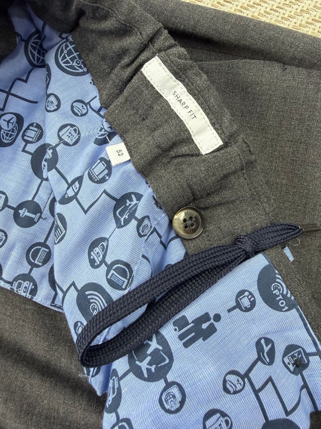 정품) PT토리노 남성 밴딩 슬랙스팬츠 52 상품이미지6