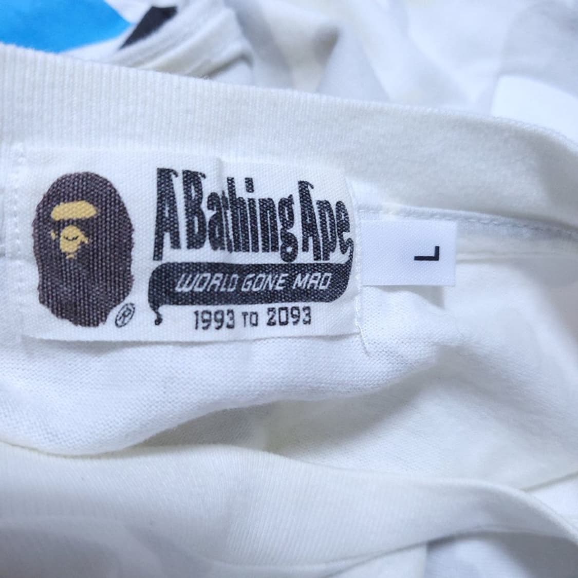 베이프 여 L 반팔 티 0411 상품이미지6