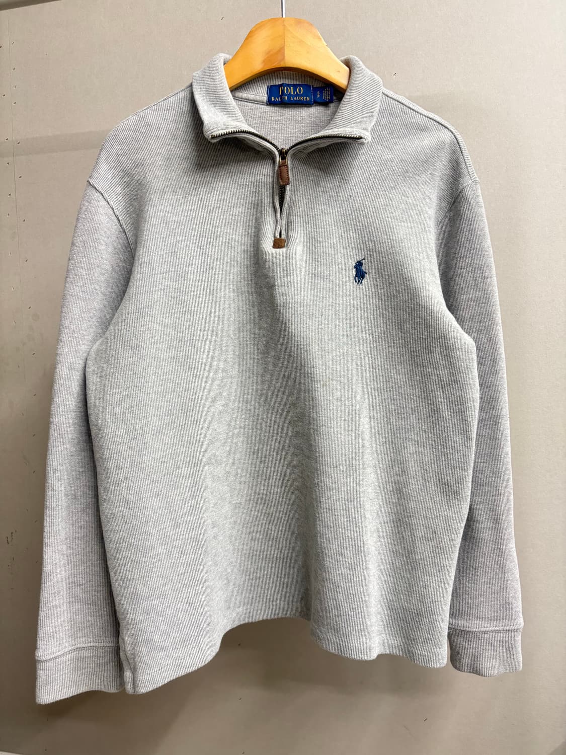 폴로 반집업 니트 상품이미지2