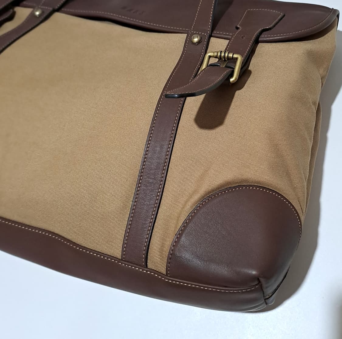 (택포) 닥스 가죽 배색 토트 숄더백 A1001 상품이미지7