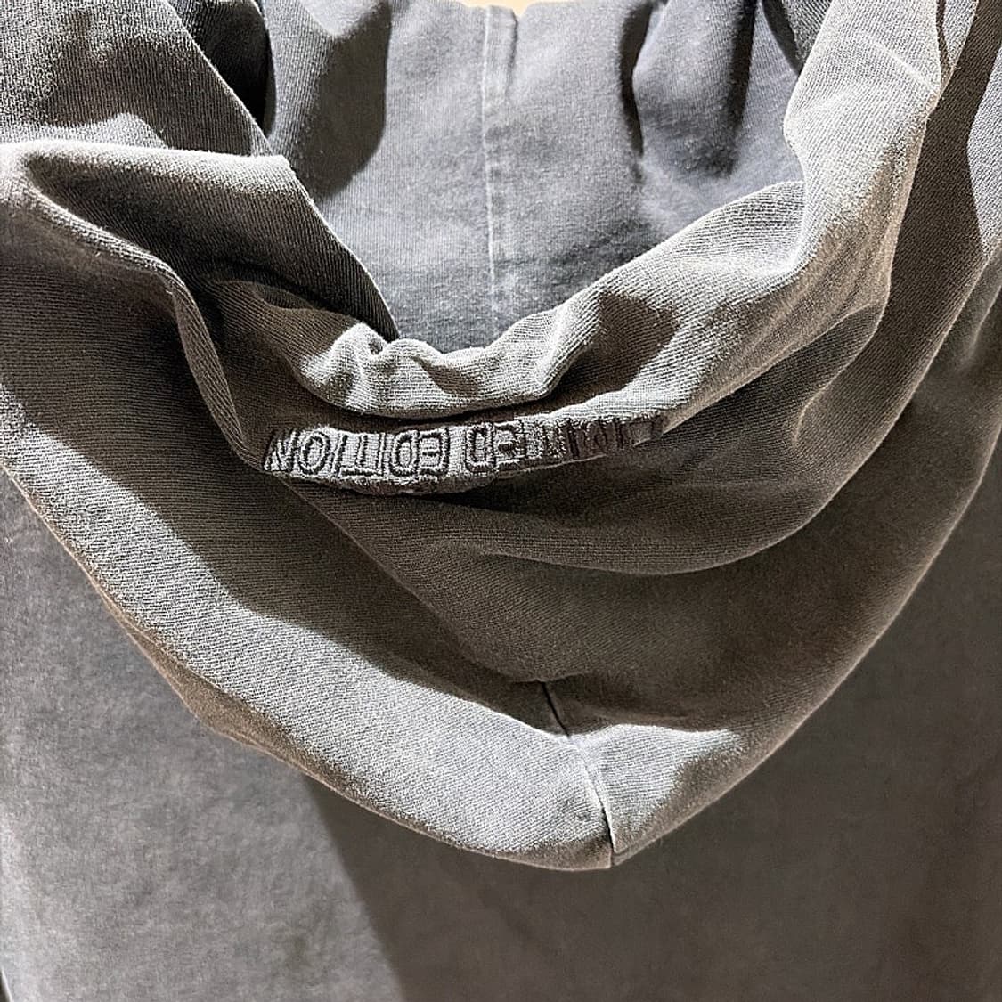 (정품/새상품) 베트멍 유니섹스 블랙 레이어드 후드 롱슬리브 상품이미지5