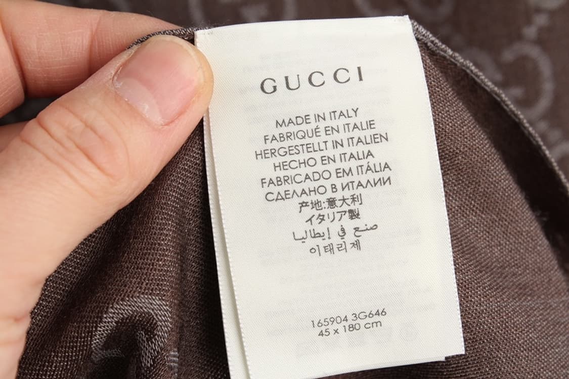 구찌 울 실크 머플러 상품이미지7