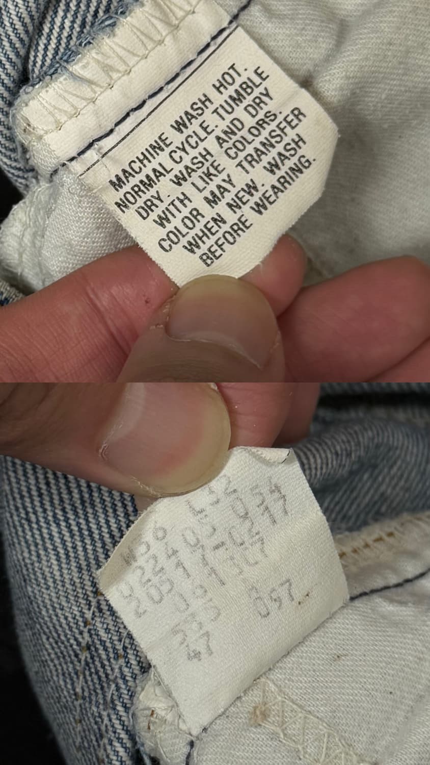 80's USA Made 빈티지 리바이스 517 오렌지탭 부츠컷 그런지 상품이미지10