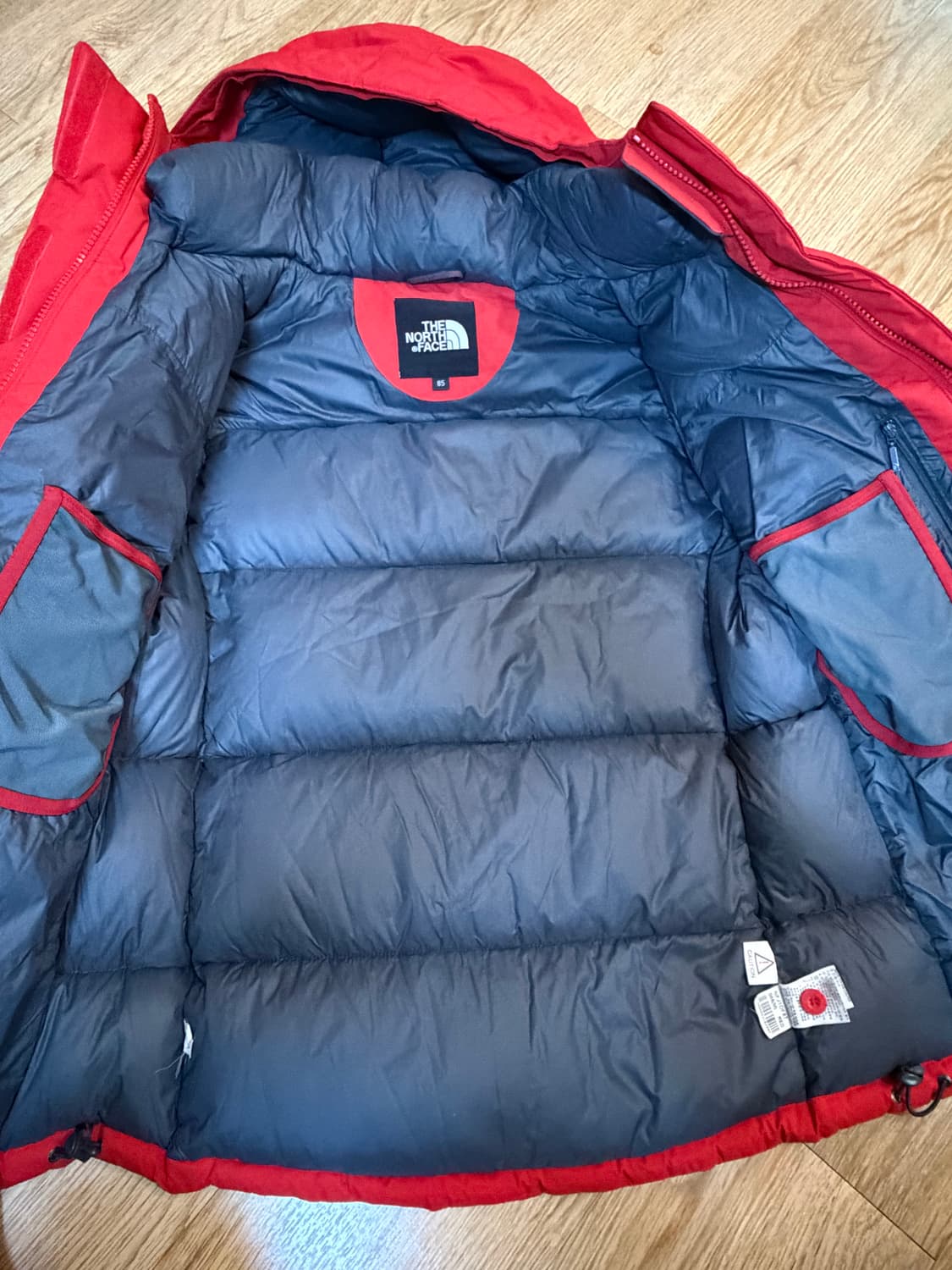 노스페이스 구스다운 하이벤트 패딩 85(M) 상태A급 상품이미지5