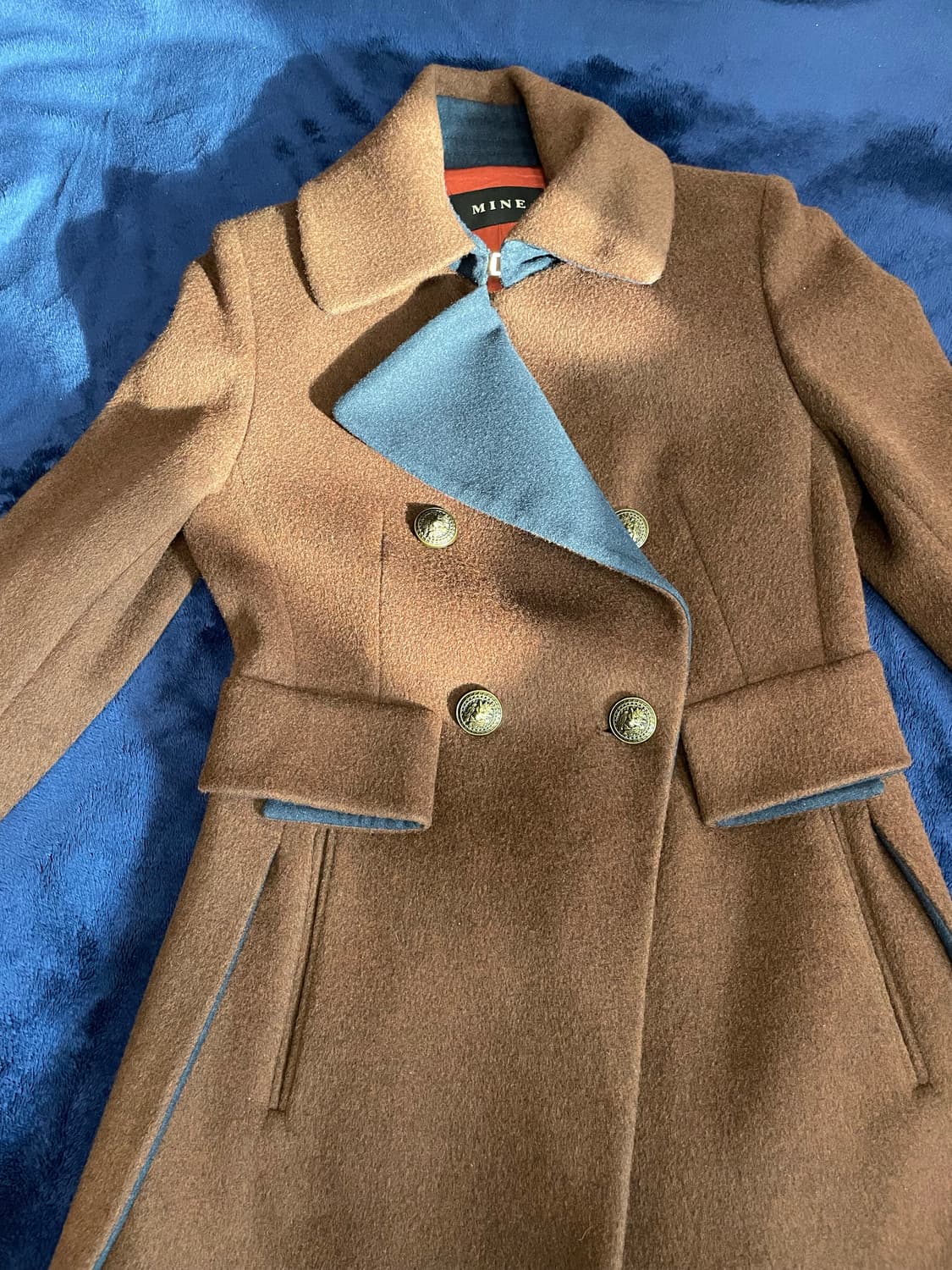 MINE 울 캐시미어 코트 상품이미지3