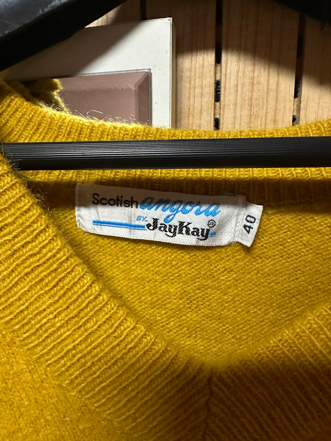 빈티지 스웨터 V넥 니트 상품이미지3