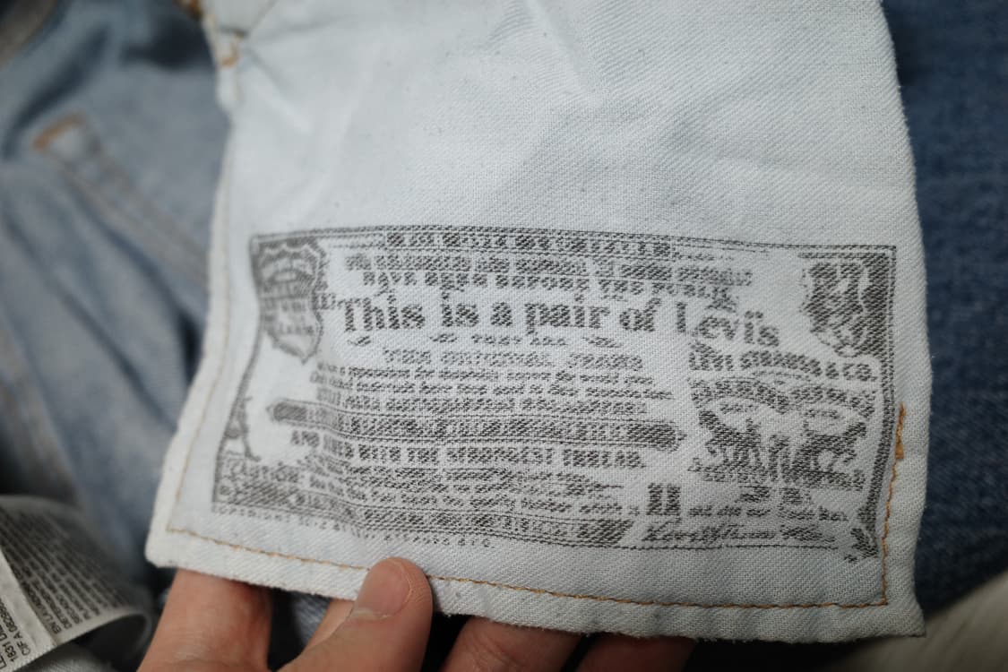 리바이스 501 판매합니다 상품이미지7