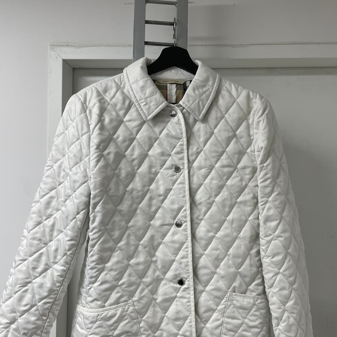 버버리 퀄팅 자켓 아이보리 S(W)  상품이미지2