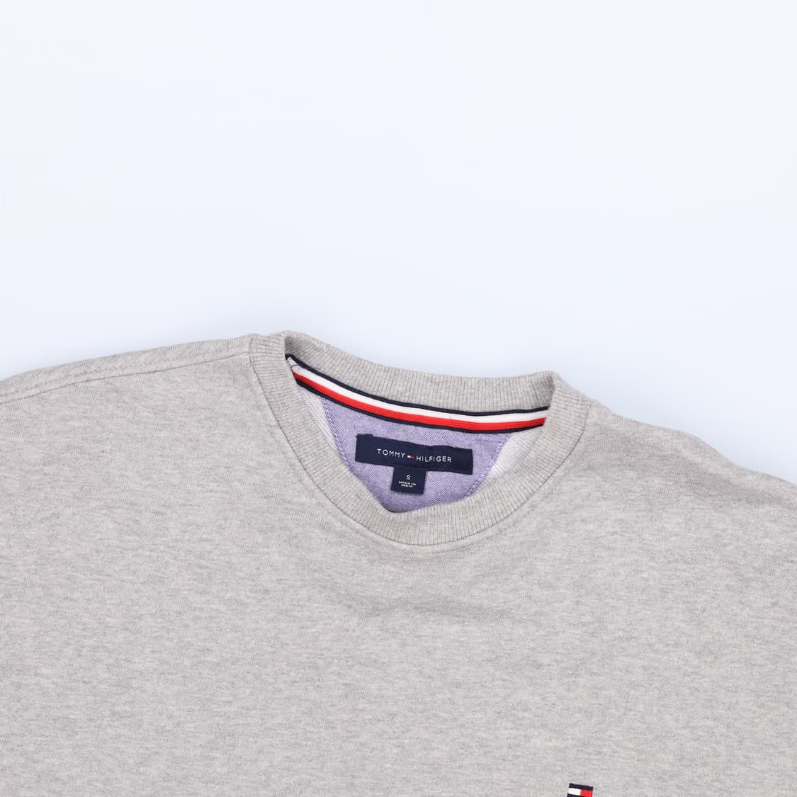 [S] 타미힐피거 스몰로고 맨투맨티셔츠 1219H2 상품이미지3