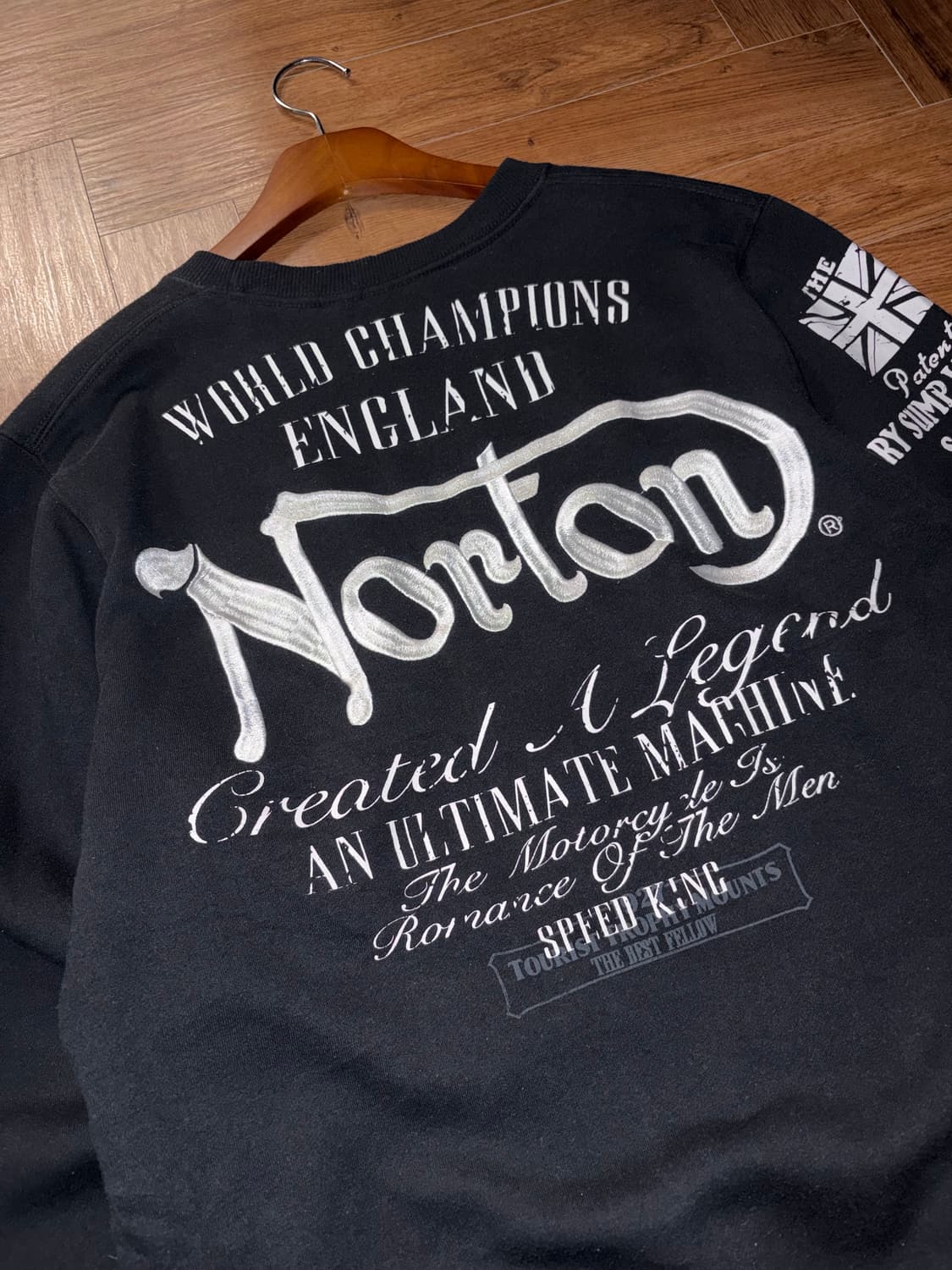 Norton 로고 맨투맨 상품이미지9