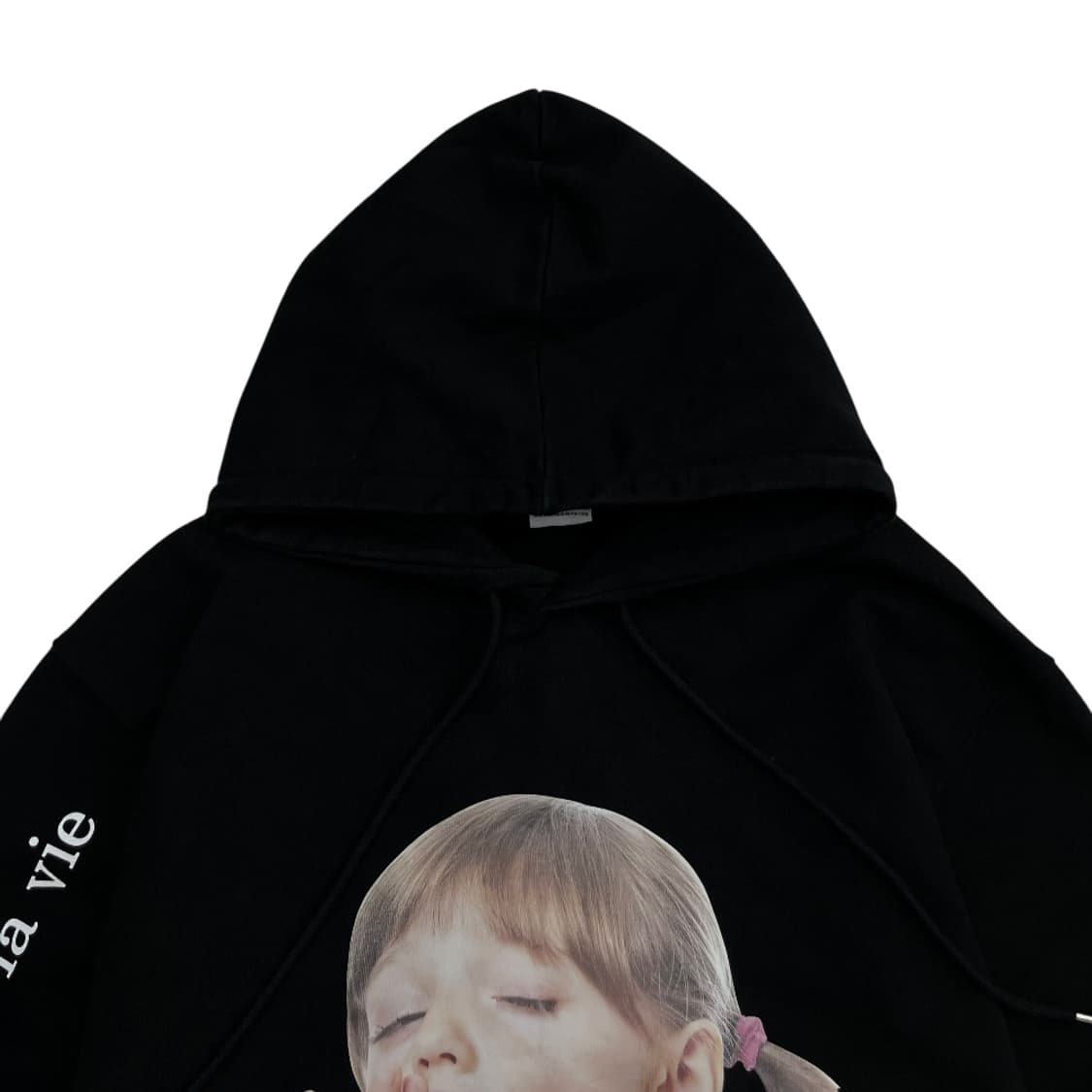 아크메드라비 하품하는 소녀 블랙 후드 2 상품이미지3