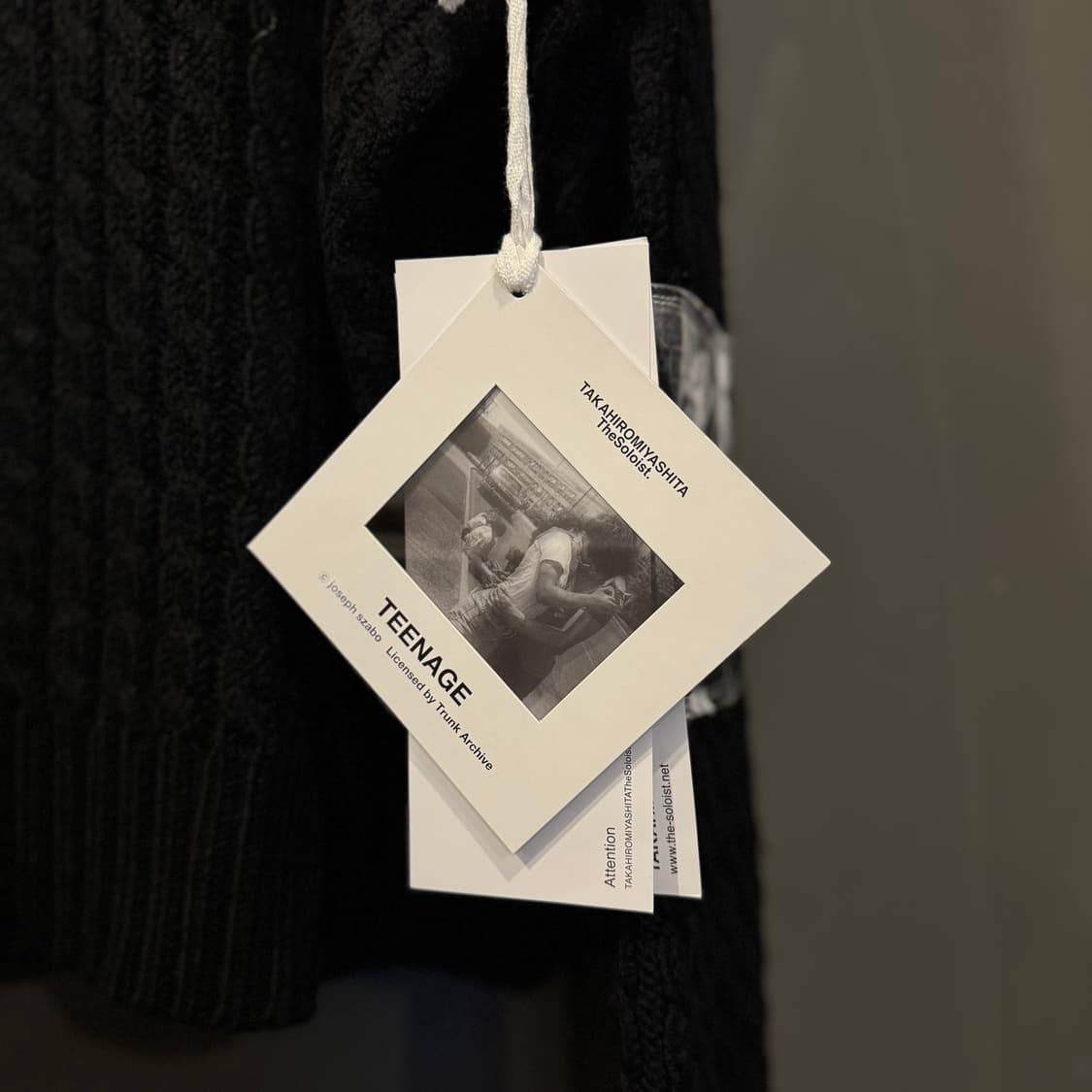 [48] 솔로이스트 24AW 크루넥 니트 상품이미지4