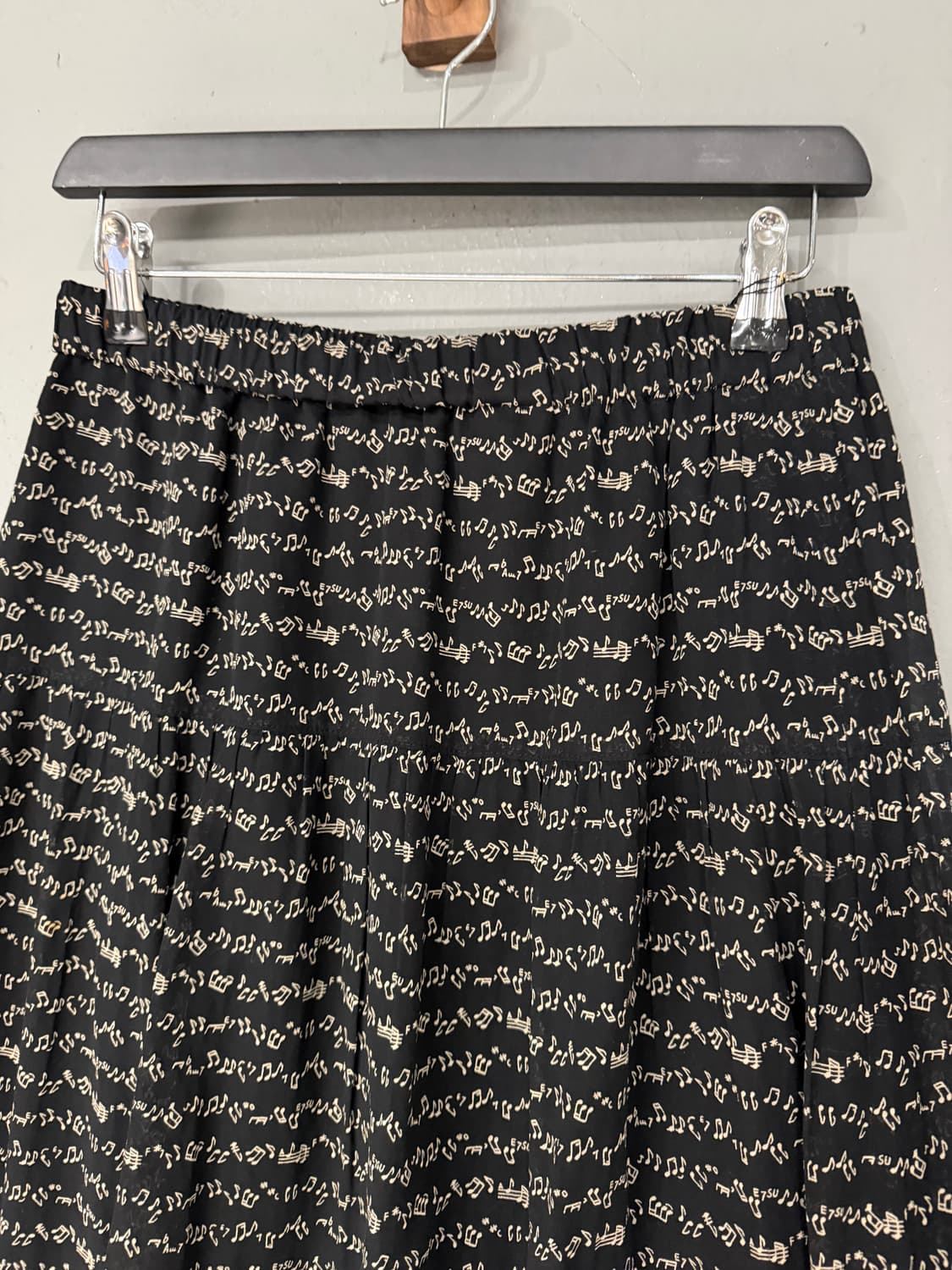 🎵🎶 pattern detail can-can skirt 상품이미지6