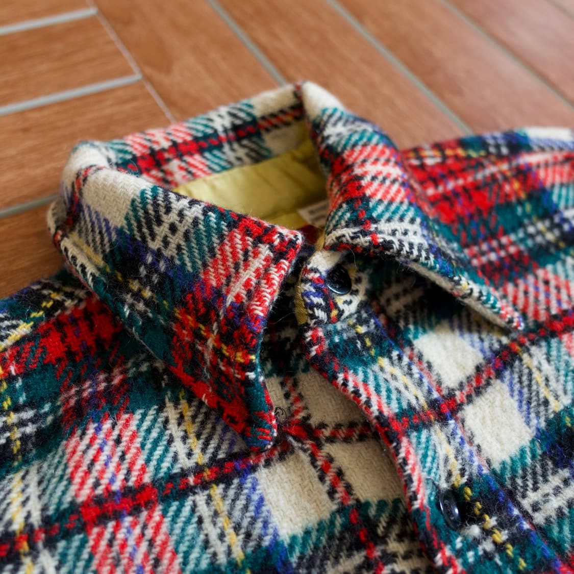 70‘s Kings road by Sears wool CPO shirts 상품이미지5