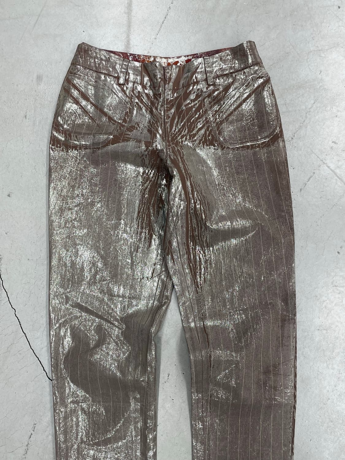 00’s JEAN PAUL GAULTIER SILVER COATED… 상품이미지2