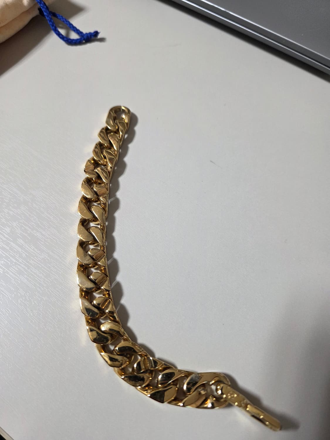 [M]23ss 루이비통 체인링크 금장 팔찌 상품이미지6