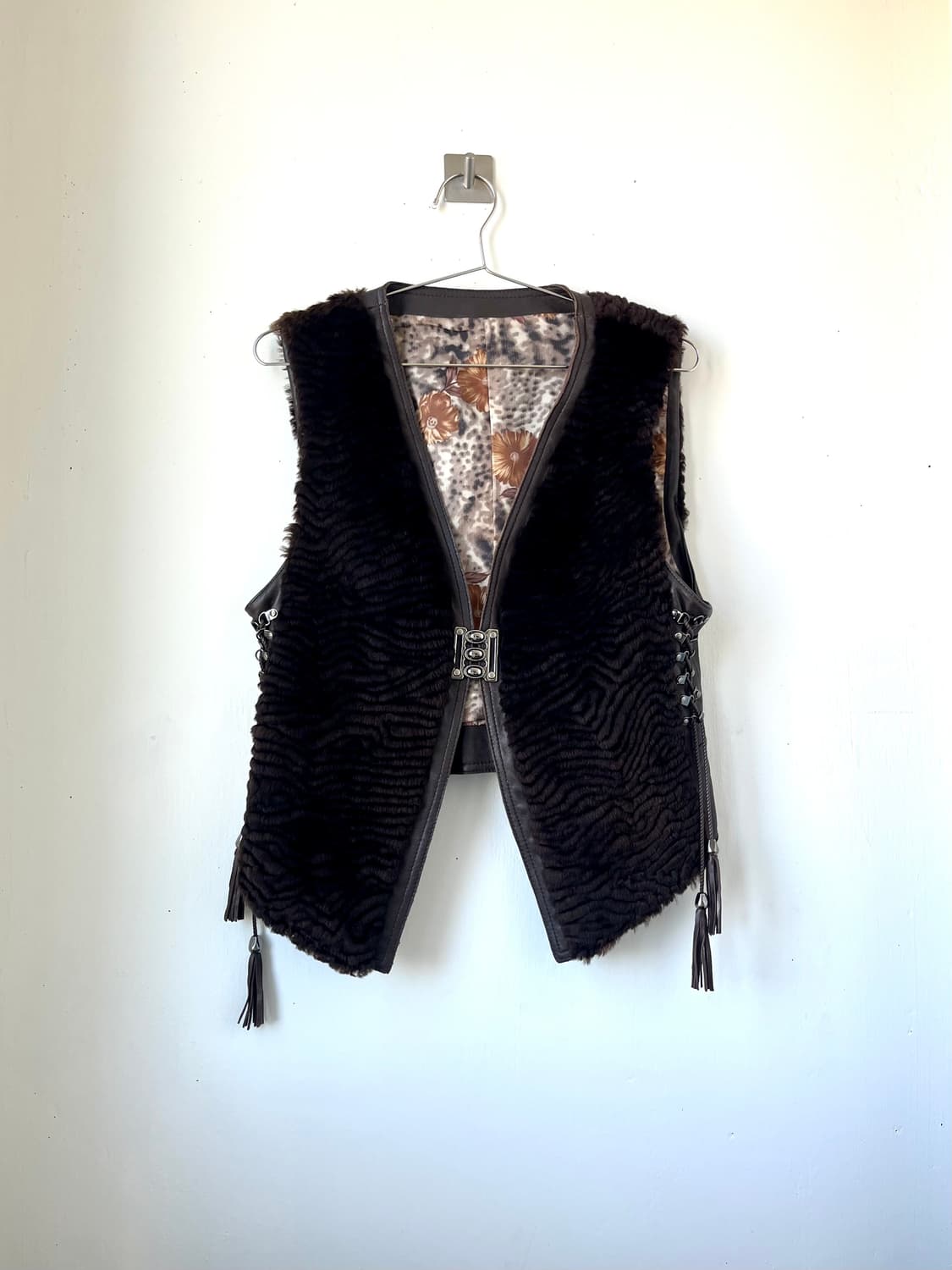 Antique fur vest 상품이미지1
