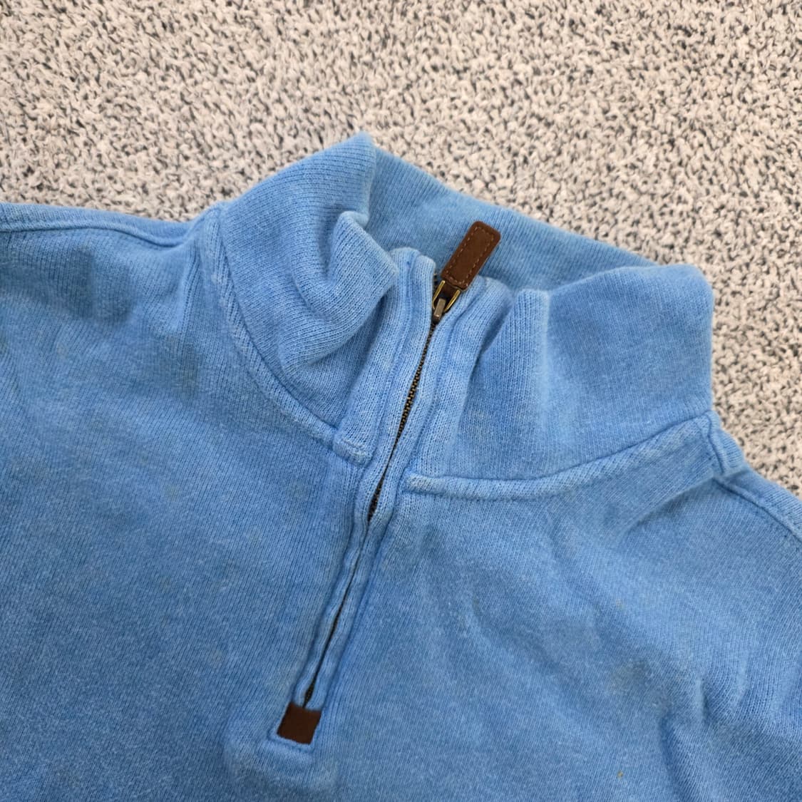 [L] 폴로 랄프로렌 루즈핏 반집업 니트 0121J 상품이미지2