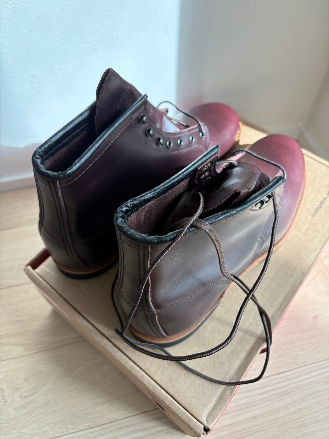 레드윙 벡맨 9419 블랙체리 9.5d 팝니다 상품이미지2