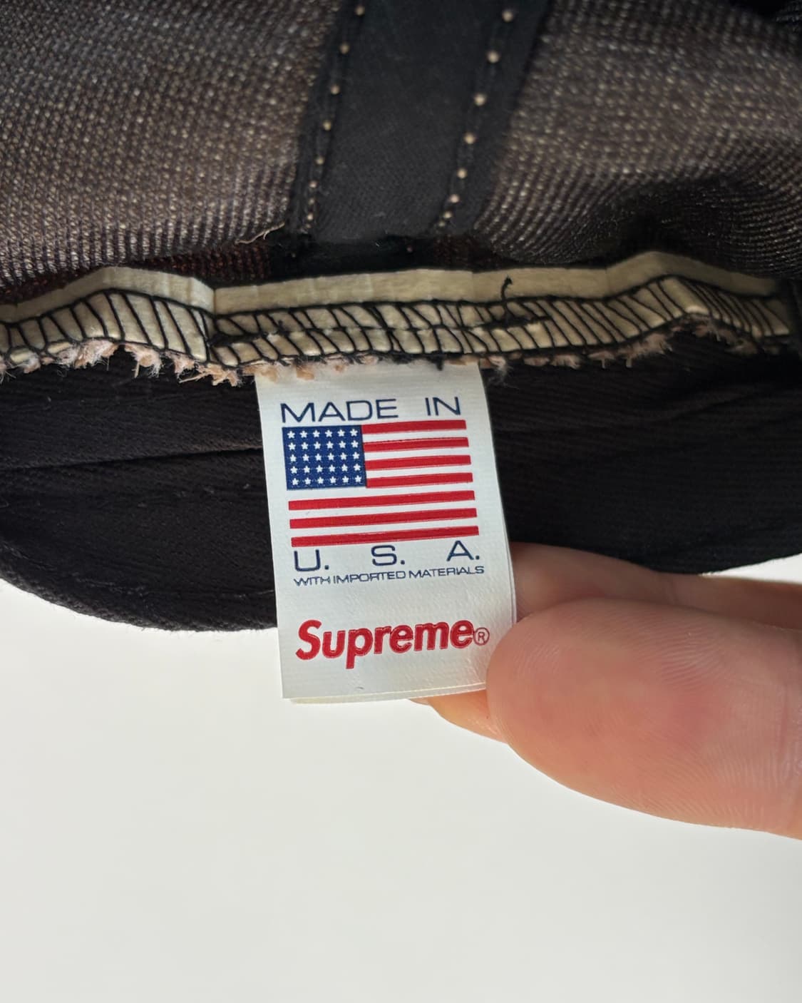 Supreme 슈프림 라피아 S로고 6-패널 볼캡  상품이미지6