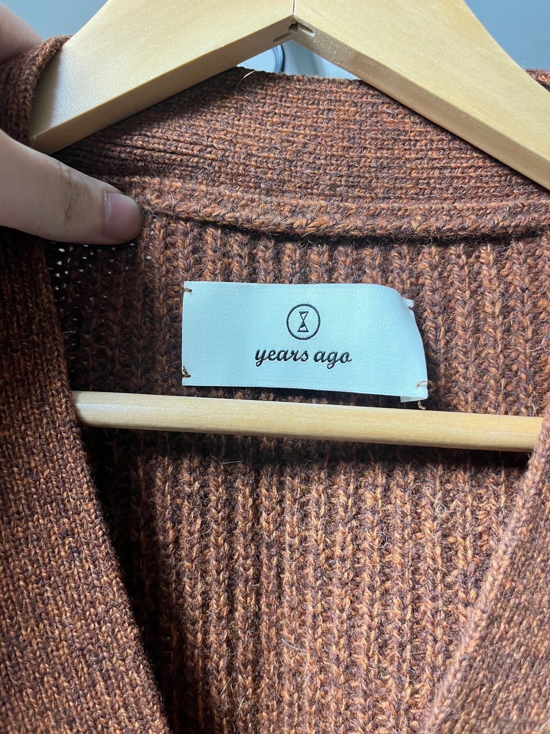 이얼즈어고 가디건 브라운 M 상품이미지5