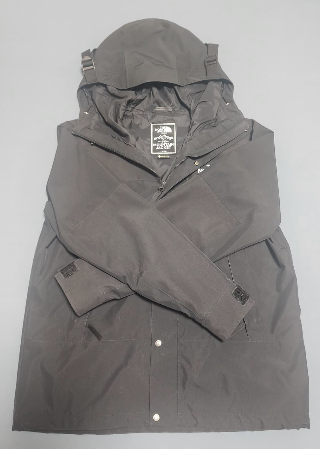 노스페이스 1990 마운틴.자켓 고어텍스 L 100 주우재 착샥 상품이미지3