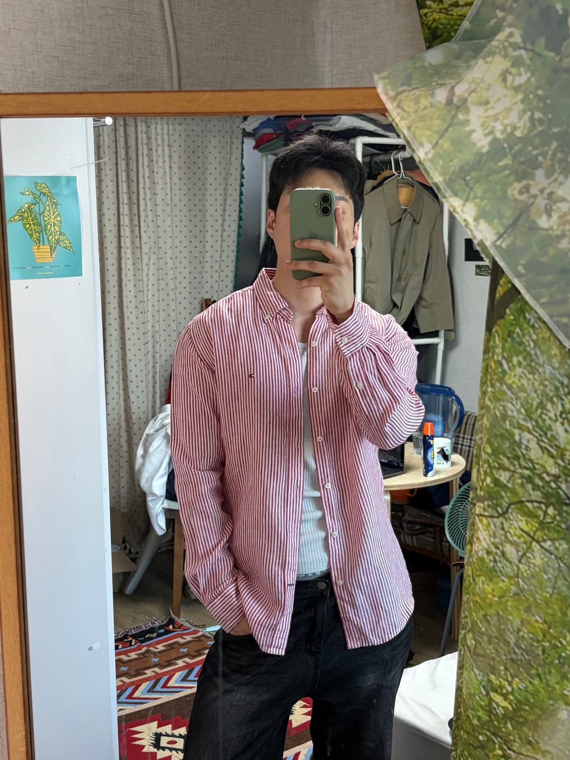 Tommy hilfiger 타미힐피거 프리미엄 린넨 셔츠 스트라이프 상품이미지2