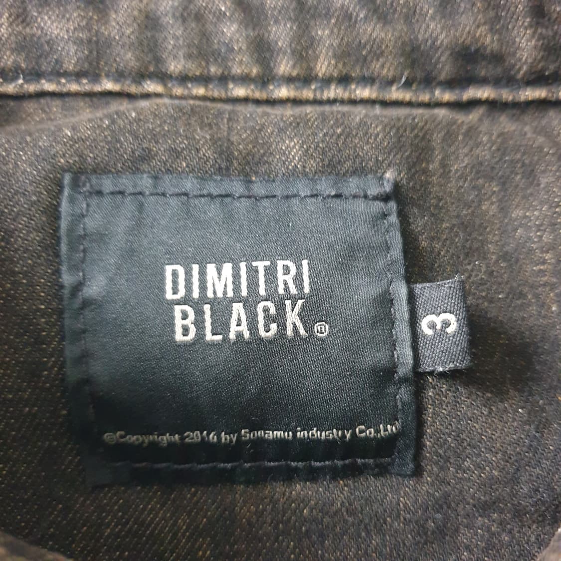DIMITRI BLACK 데님 셔츠 상품이미지2