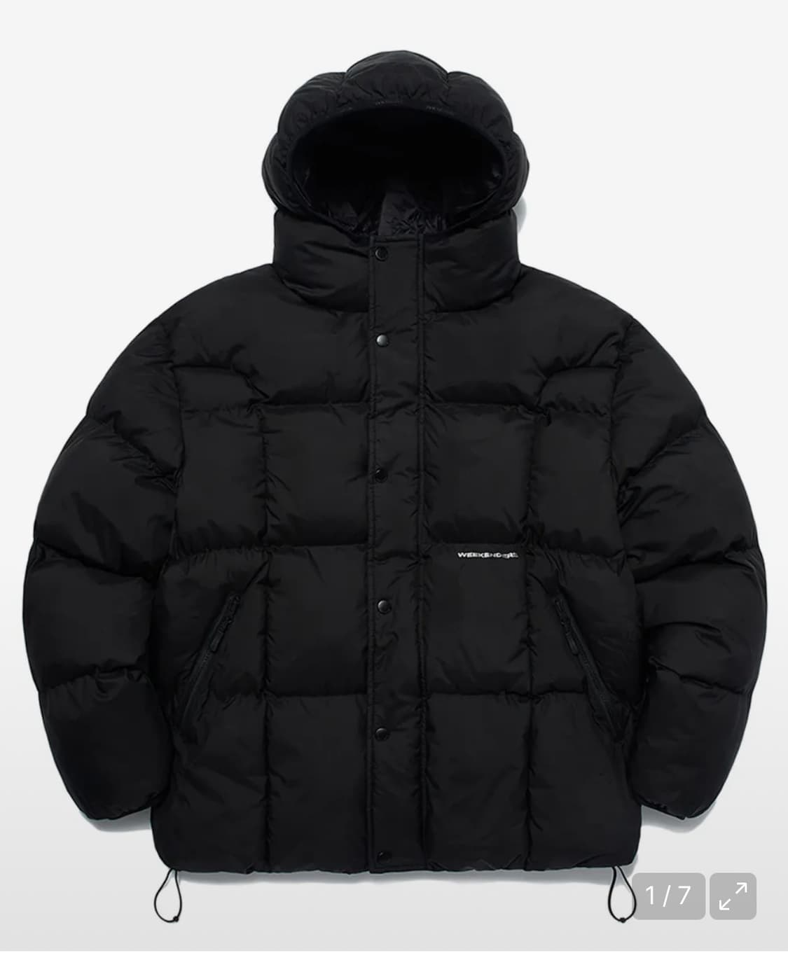 위캔더스 후드 패딩 m 상품이미지1