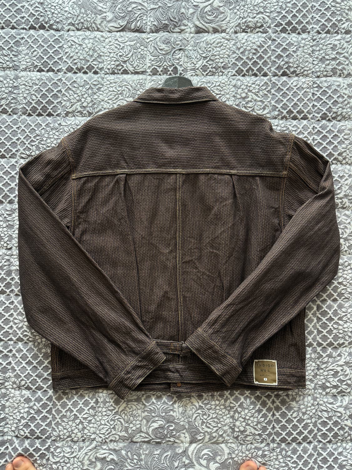 캐피탈 센츄리 데님 1세대 자켓 N5S 브라운 5 상품이미지2