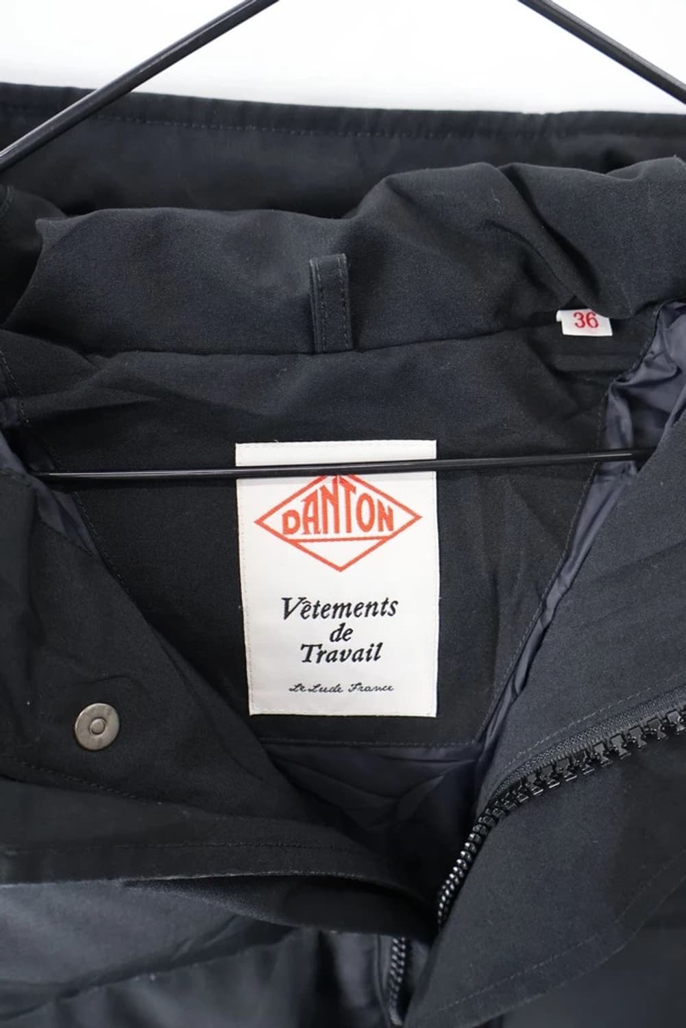 Danton 18FW Down Padding Jacket Black 상품이미지9