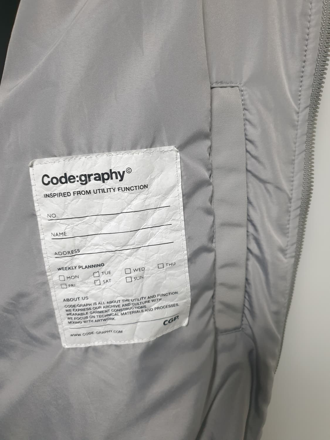 코드그라피 Code:graphy M(루즈핏) 상품이미지6