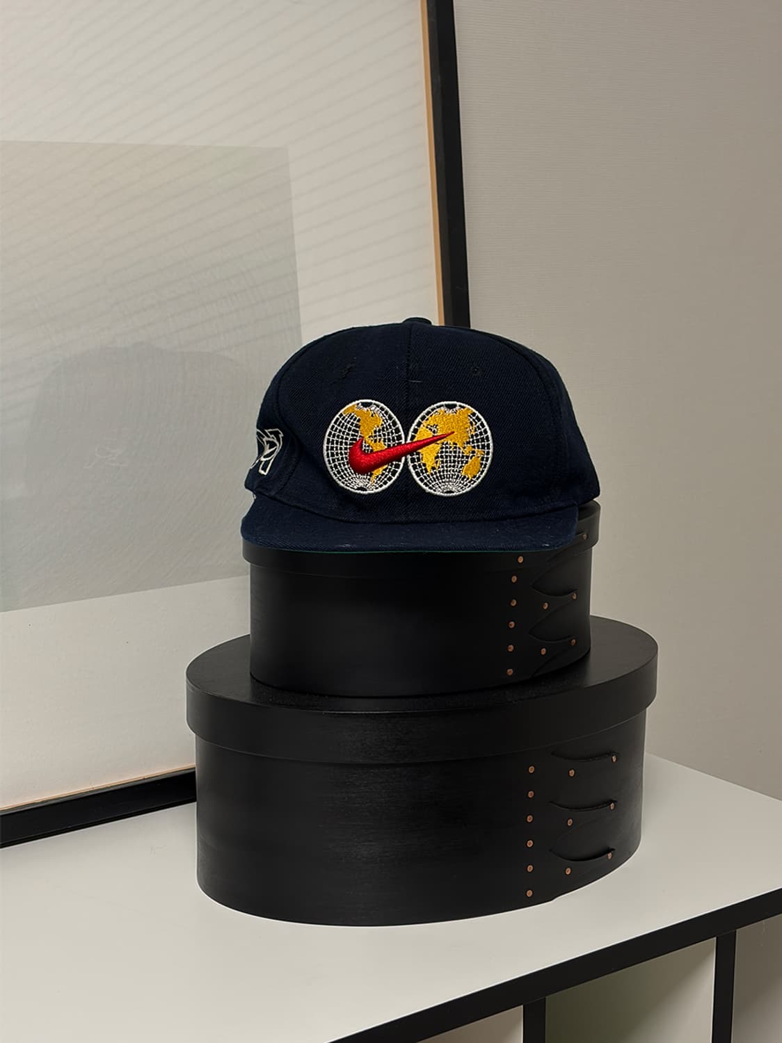 90s 나이키 스우시 스냅 캡 모자 상품이미지1