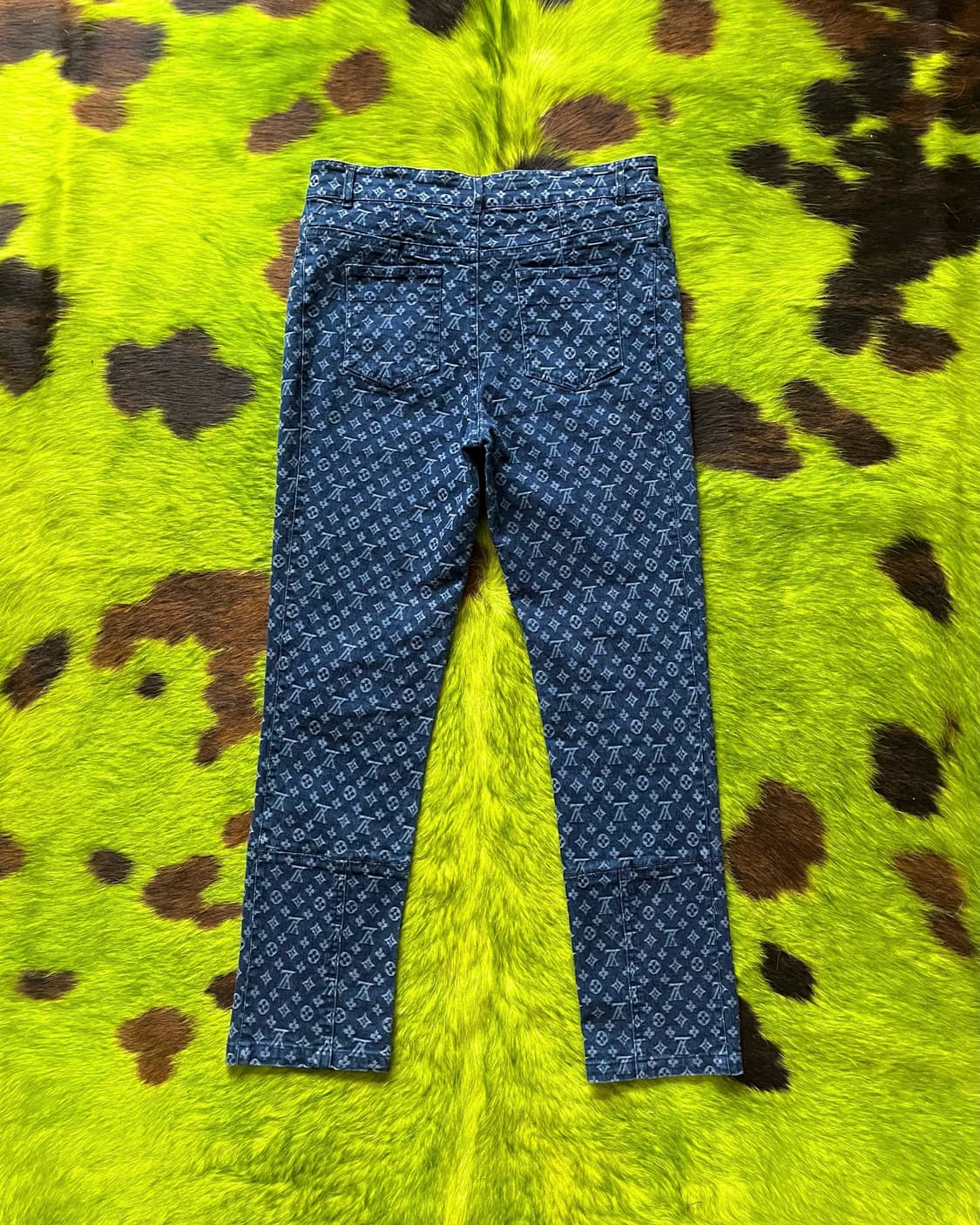 2000s Louis Vuitton Monogram Denim Pants 상품이미지6