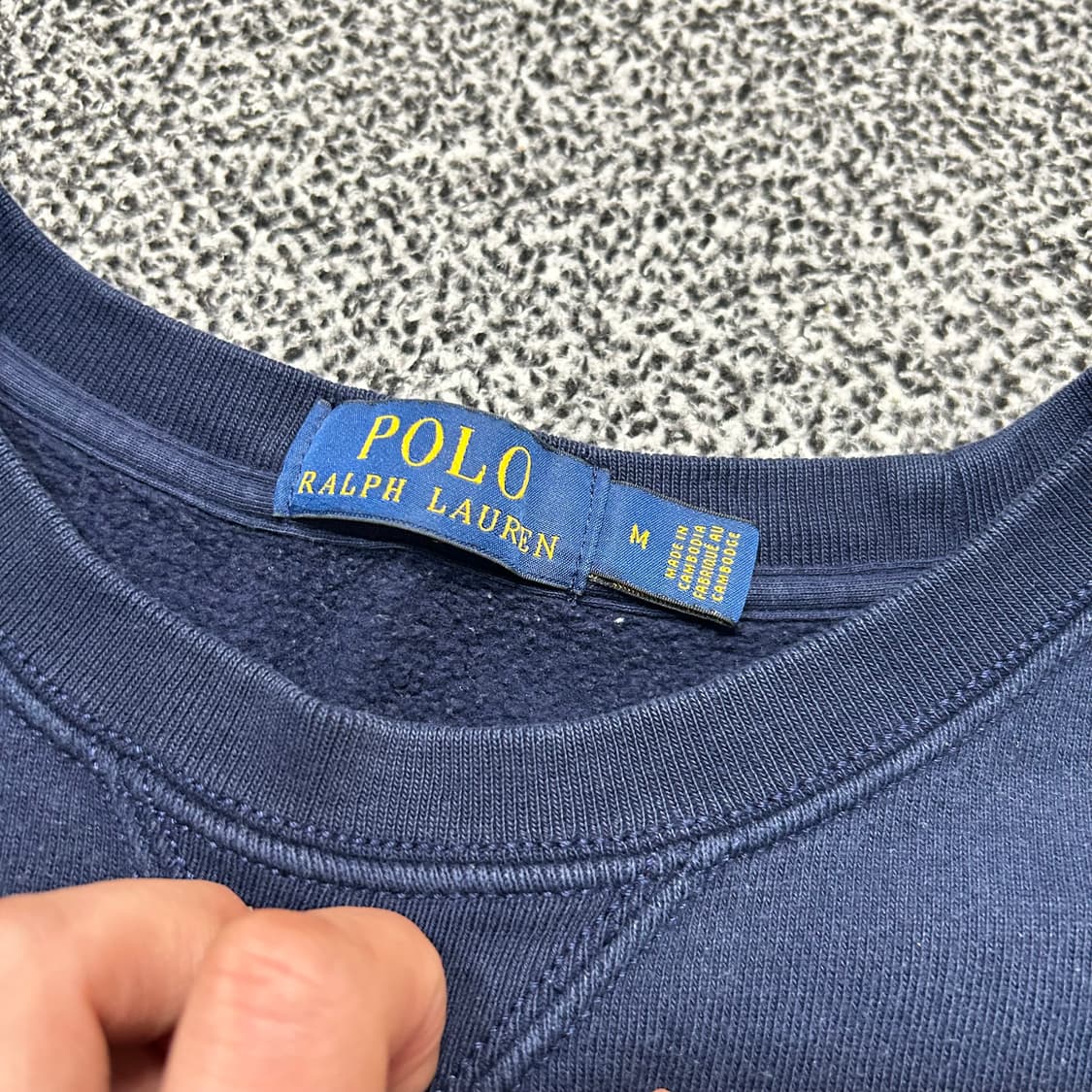 폴로 (POLO RalphLauren) P 로고 맨투맨 상품이미지4