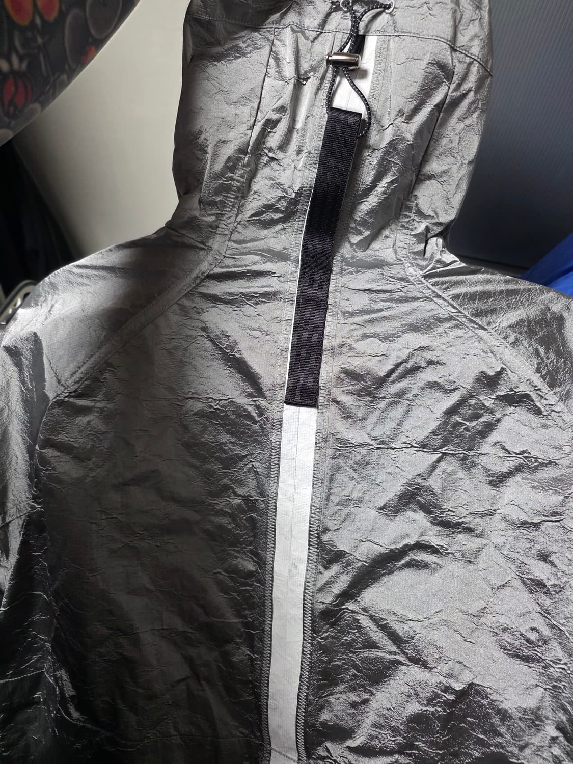 [L]나이키 실버 테크팩 우븐 바람막이 상품이미지2