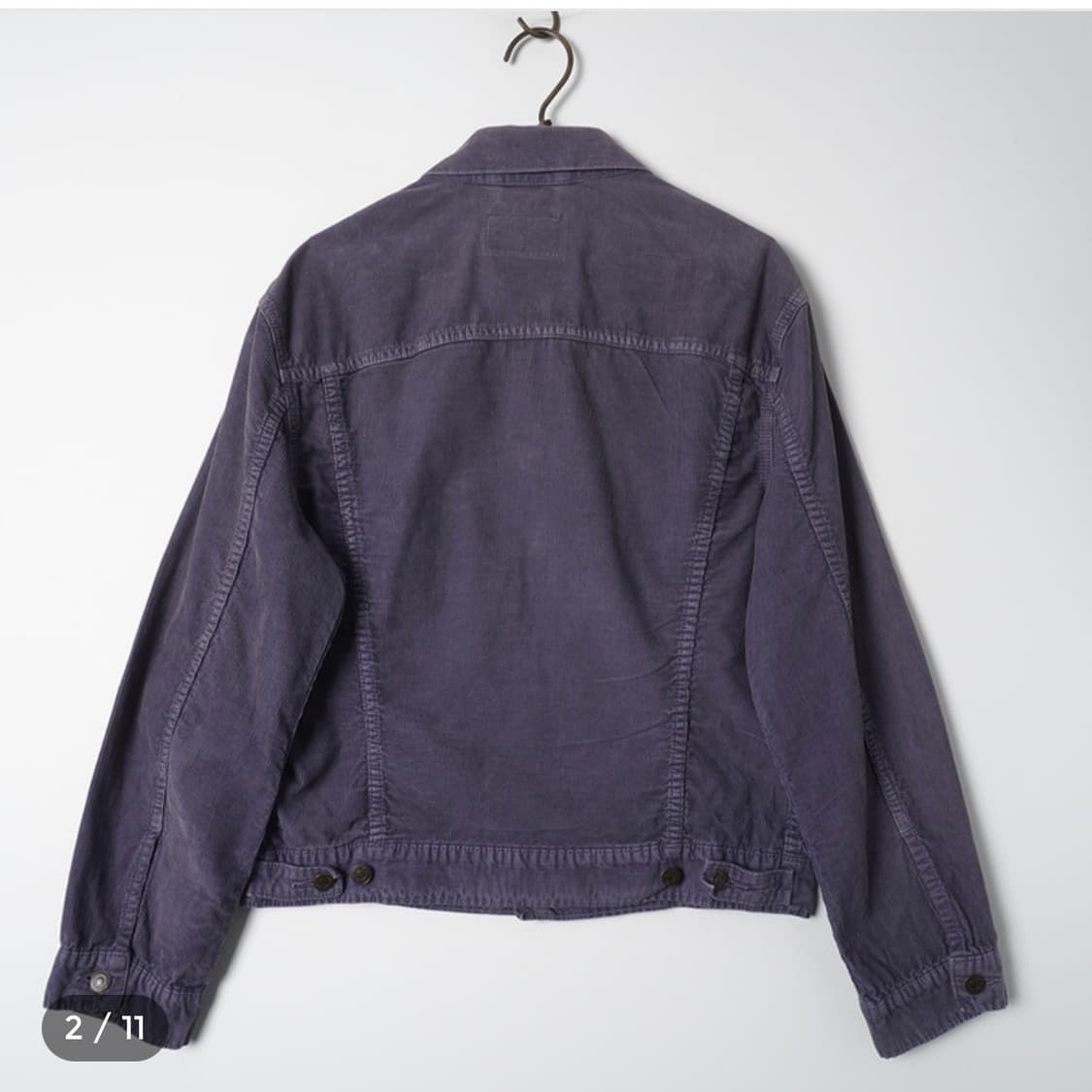 리바이스 70505 워시드 코듀로이 트러커자켓 상품이미지2